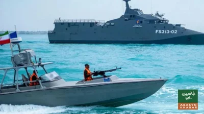 آبنائے ہرمز کے قریب امریکی جہاز کو وارننگ، ایران کا بڑا دعویٰ