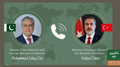 اسحاق ڈار اور ترک وزیر خارجہ کی گفتگو، خطے میں مکالمے اور سفارتکاری پر زور