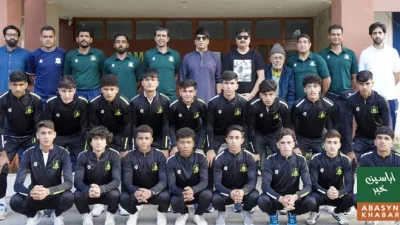 پاکستان انڈر 16 فٹبال ٹیم پہلی بار یوئیفا ڈیولپمنٹ ٹورنامنٹ میں شرکت کیلئے قازقستان روانہ