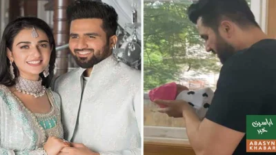 سارہ خان اور فلک شبیر کے ہاں دوسری بیٹی کی پیدائش، نام ’’رانیہ فلک‘‘ رکھا گیا