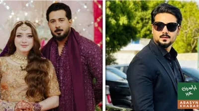 مومنہ اقبال کی شادی کے بعد انٹرنیٹ پر دلچسپ بحث، شوہر اور اداکار علی عباس میں مماثلت