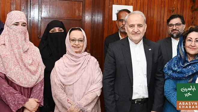 ایران کے سفیر کی پاکستان کی سفارتی کوششوں کی تعریف، امن معاہدے میں کردار کو سراہا