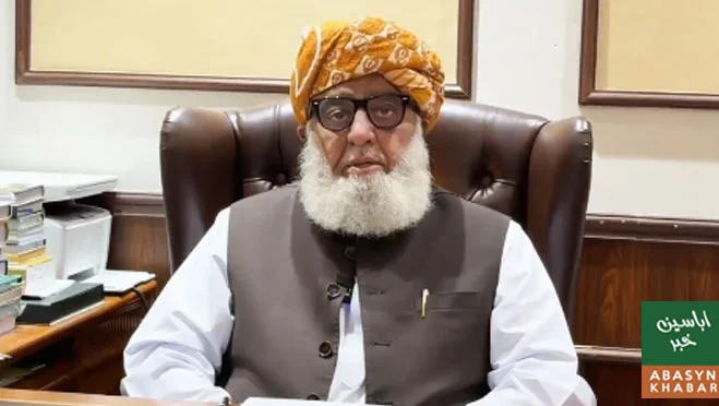 کشمیر احتجاج، حکومت طاقت کے بجائے مذاکرات کرے: مو لانافضل الرحمان