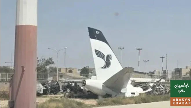 ایران میں امریکی اسرائیلی حملوں سے 100 طیارے تباہ، مواصلاتی نظام متاثر