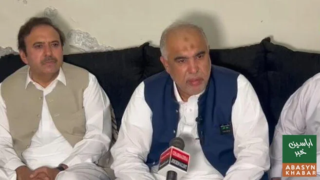 اسد قیصر: گورنر راج لگا تو قانونی مقابلہ اور عوامی ردعمل ہوگا
