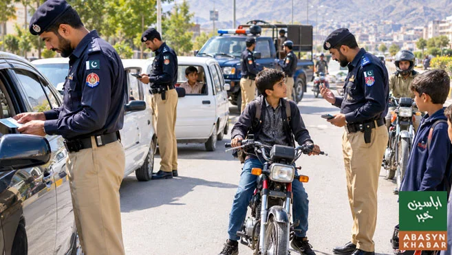 کوئٹہ میں ٹریفک قوانین کی خلاف ورزیوں پر کروڑوں روپے کے جرمانے