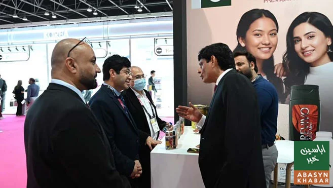 دبئی میں بیوٹی ورلڈ مڈل ایسٹ، پاکستان پویلین کا افتتاح