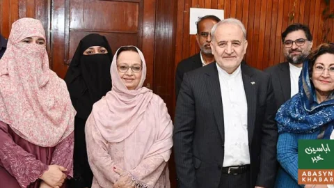 ایران کے سفیر کی پاکستان کی سفارتی کوششوں کی تعریف، امن معاہدے میں کردار کو سراہا