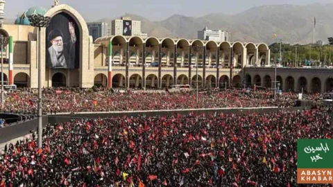 آیت اللہ علی خامنہ ای کا نماز جنازا ادا