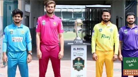 نیشنل چیمپئنز کپ کا آج ملتان میں آغاز، گرینز اور وائٹس آمنے سامنے
