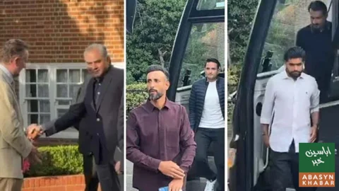برطانیہ میں پاکستانی ہائی کمشنر کا قومی کرکٹ ٹیم کے اعزاز میں عشائیہ