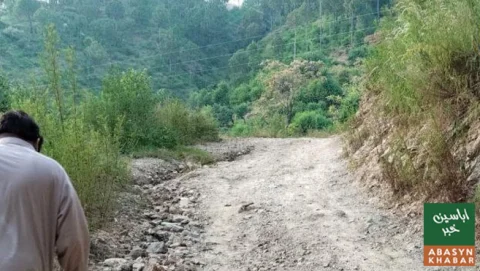 صوابی: کلیان گدون سڑک کی بدحالی، شہری مشکلات کا شکار