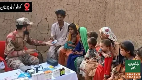 ایف سی بلوچستان کے 39 مفت طبی کیمپس، 5 ہزار 640 افراد کا علاج